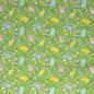 Preview: Bauwoll Druck Bunte Hasen auf Grün von Happy Easter by Swafing 
